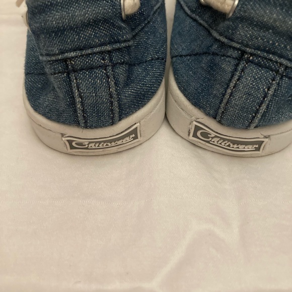 NWT- UF Gator Denim Cloth Slip-on Shoes - Size 5 - Picture 3 of 5